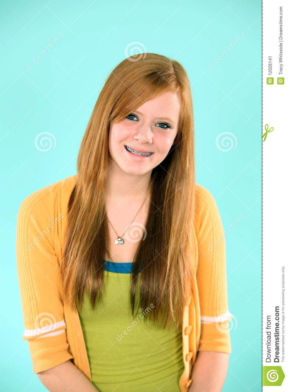 Honey reccomend Redhead girls with braces
