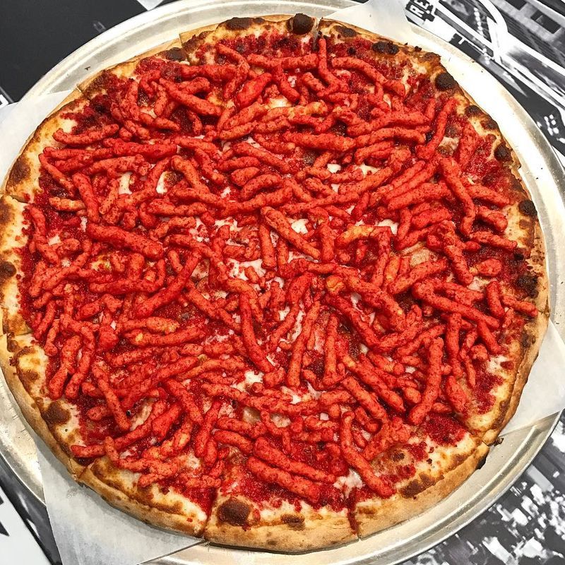 best of Pizza cheetos Flamin hot