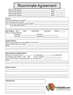 Bubbles reccomend Funny roommate agreement sample