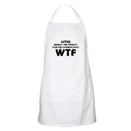 Black W. reccomend Funny saying aprons