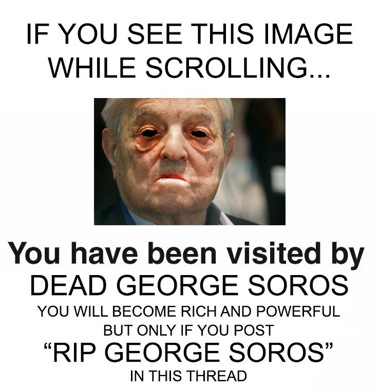 Monster M. reccomend George soros fuck you