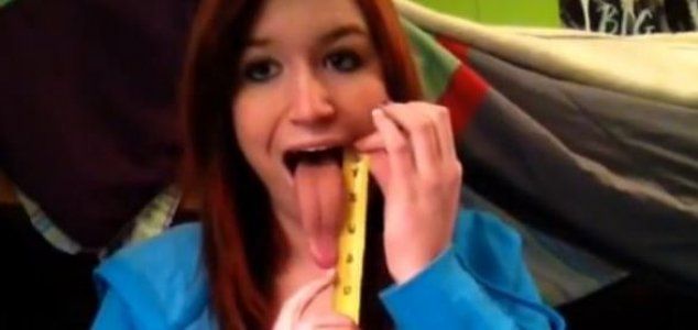 best of Longest Girls tongue with