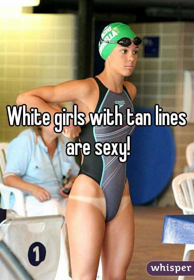 Girls with tan lines