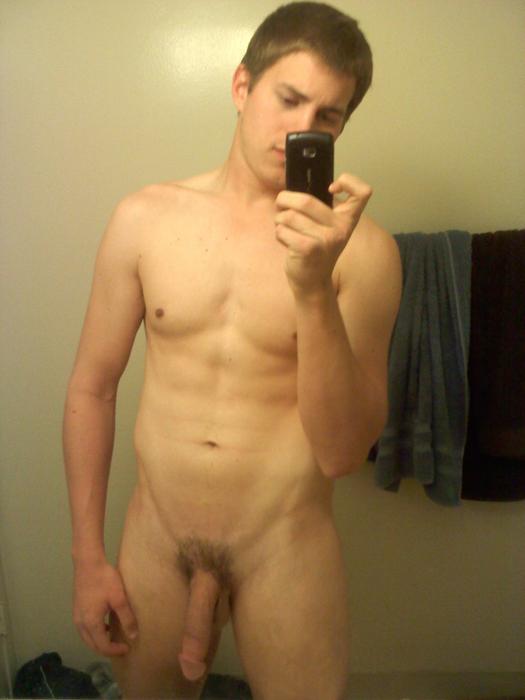 Good looking boy nude