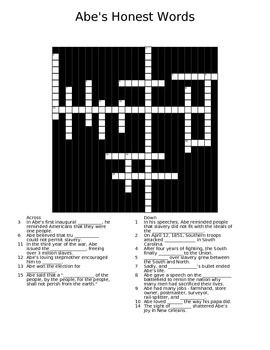 How the honest fight crossword