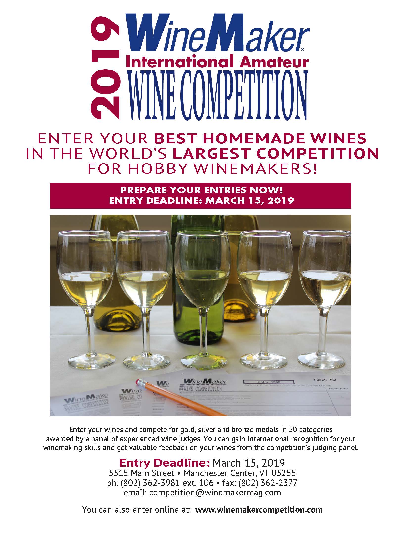 Indiana amateur wine maker competition