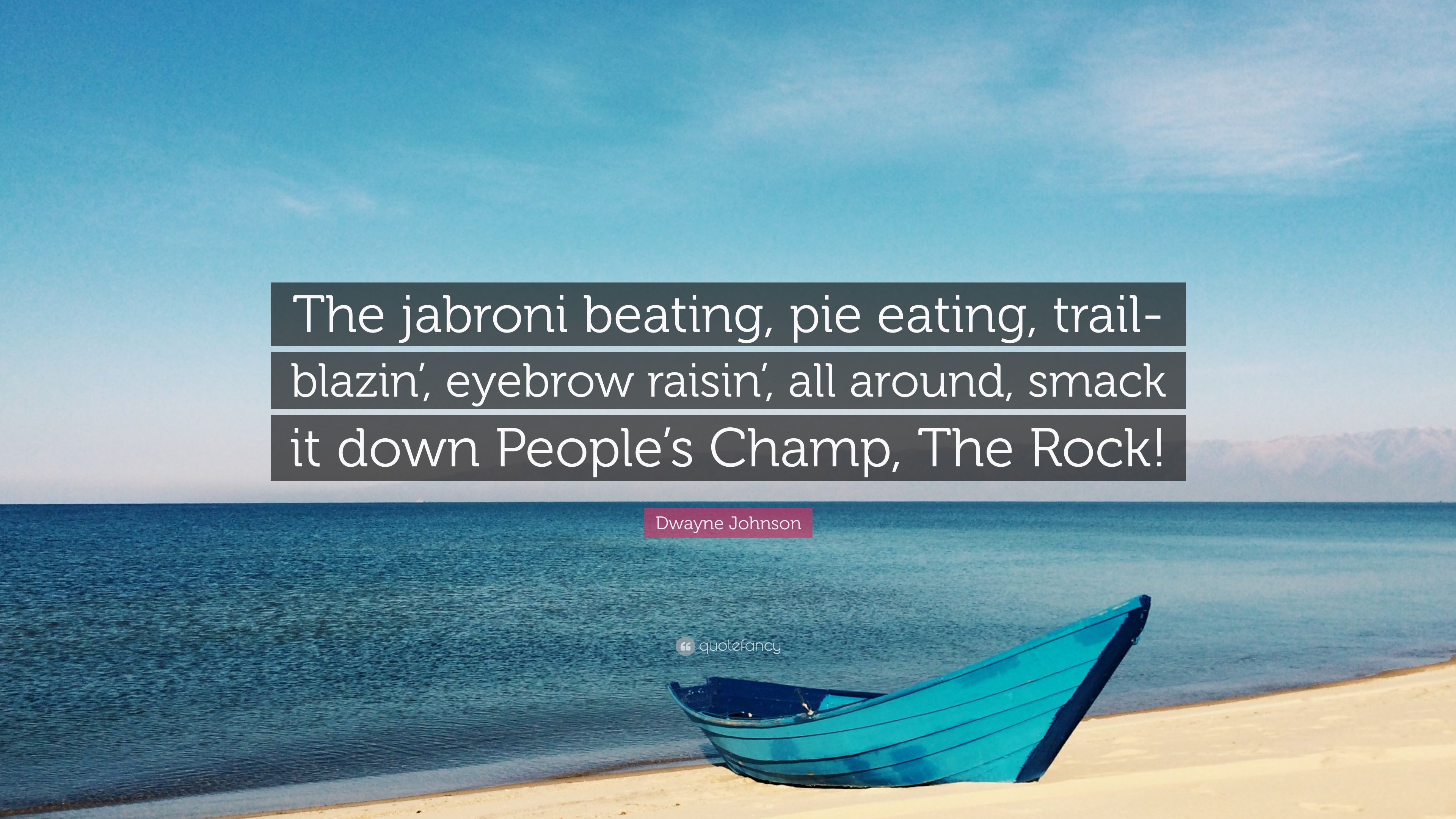 Sabertooth reccomend Jabroni beating pie eating