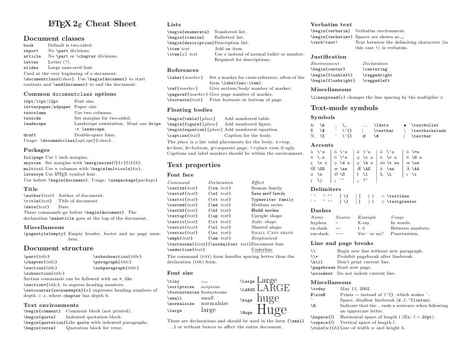 best of Style sheet Latex