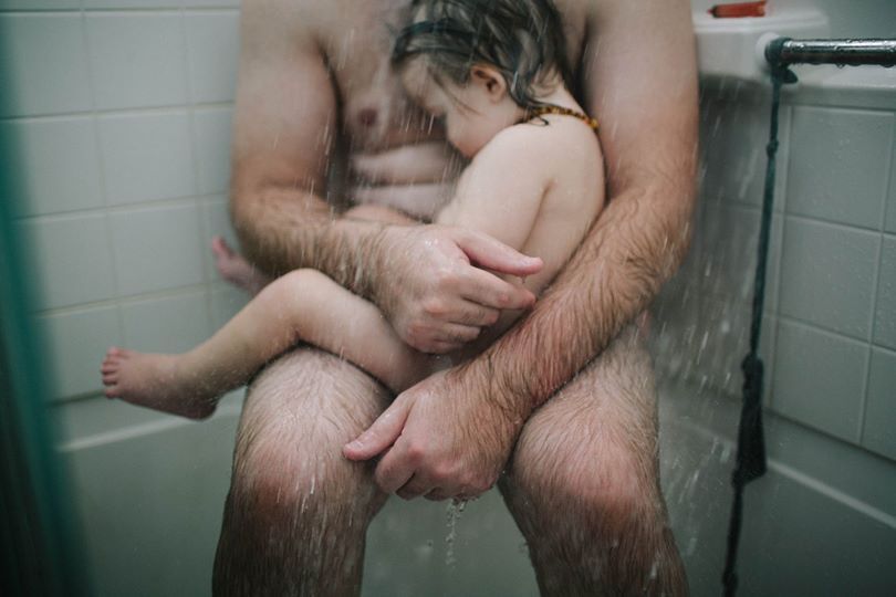 Mother Blowing Son In Shower