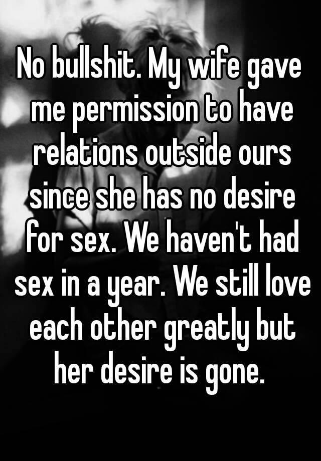 best of Sex have desire No to