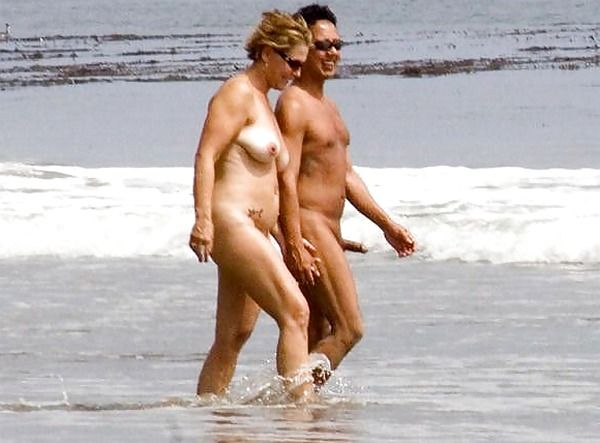 Nude beach erection for women