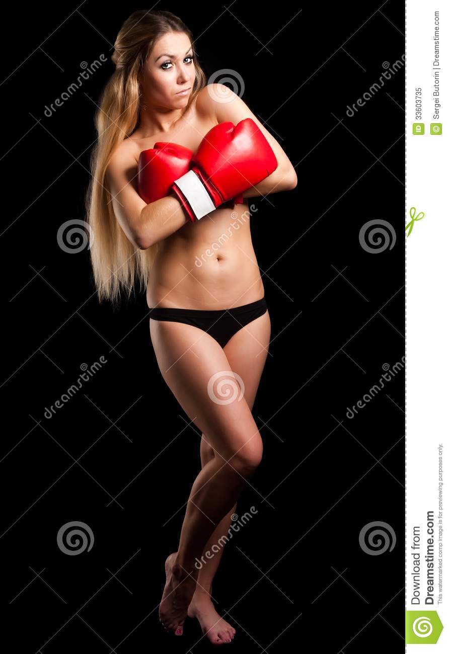 Nude boxing sexy video