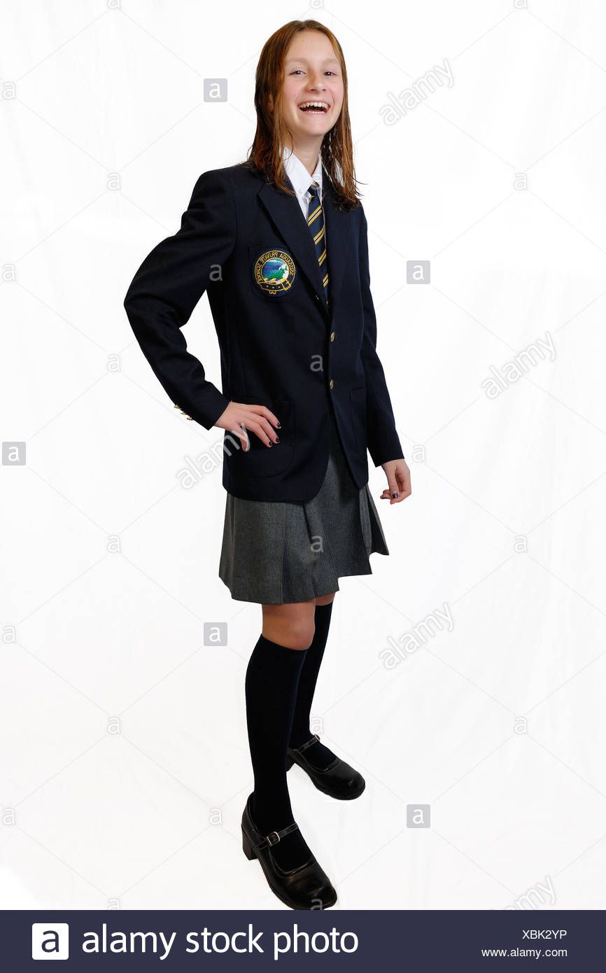 Pics of young girls in school uniform