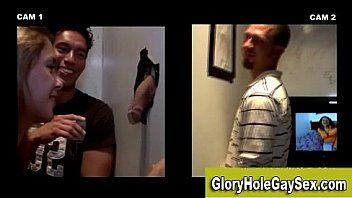best of Glory hole trick Sister
