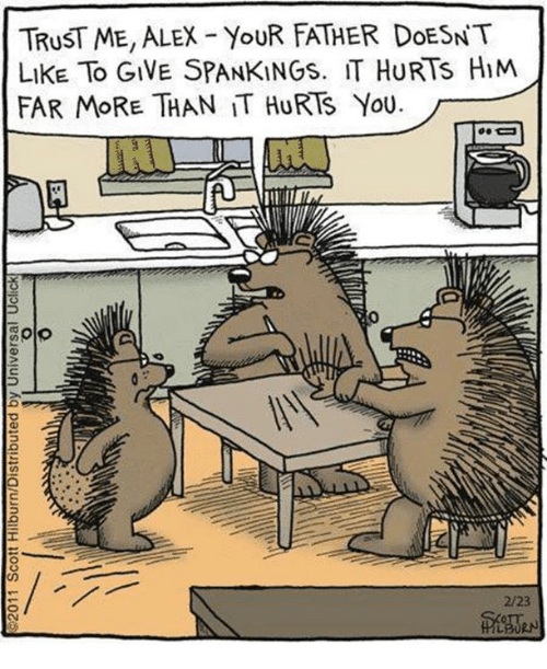 Spank the squirrel