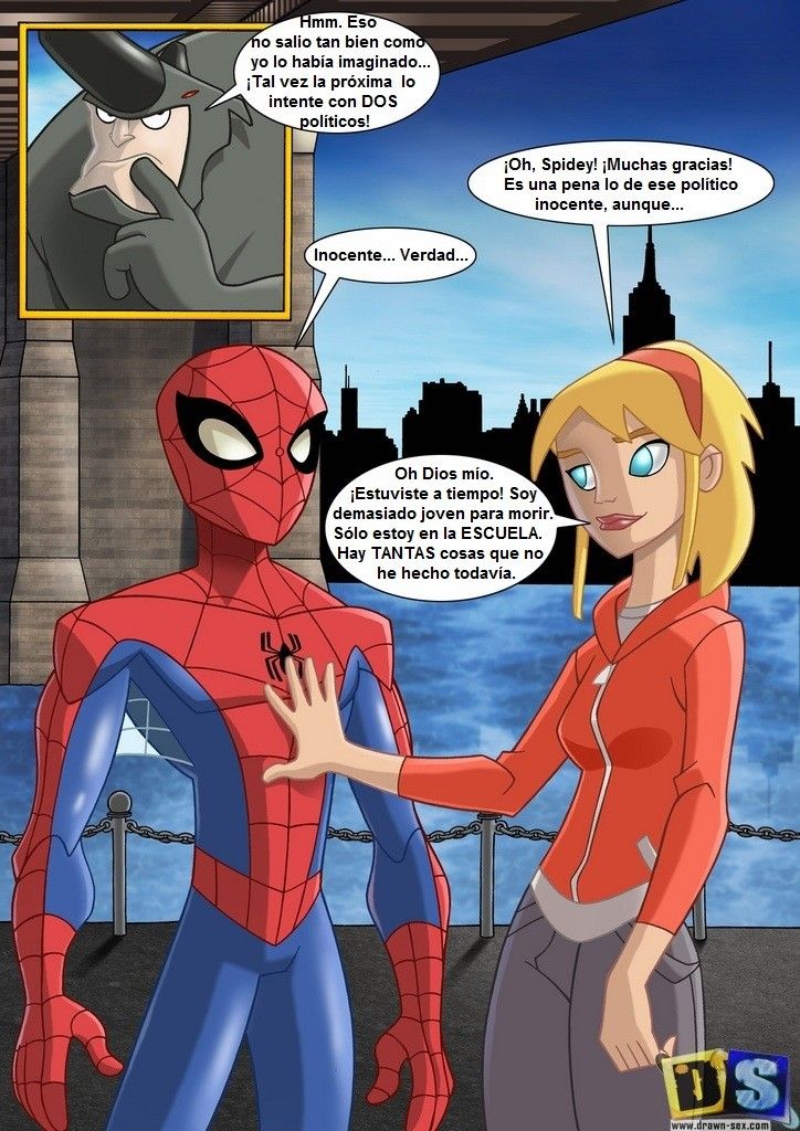 Spiderman hentai manga