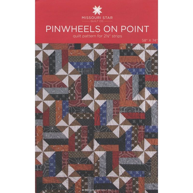 Jumbo reccomend Three strip pinwheel quilt pattern