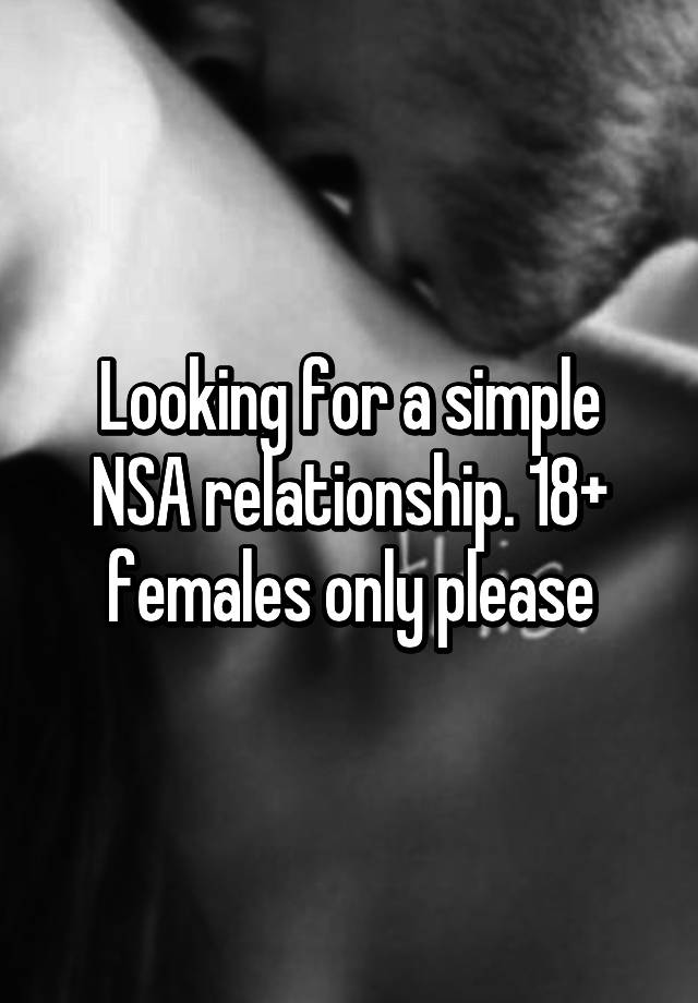 best of A relationship is What nsa